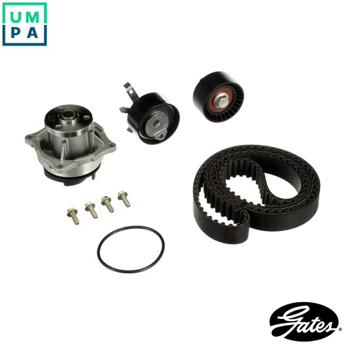 Water pump timing belt - water, &